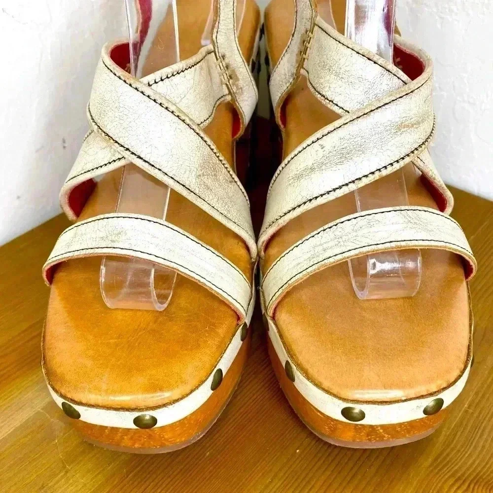 NEW BED STU Mediation Nectar Lux Butterfly Platform Sandals Size 10